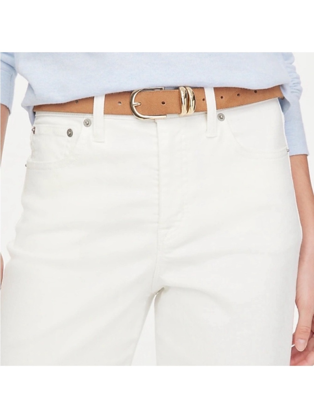 J Crew Jeans 26P Essential White - Picture 2 of 7